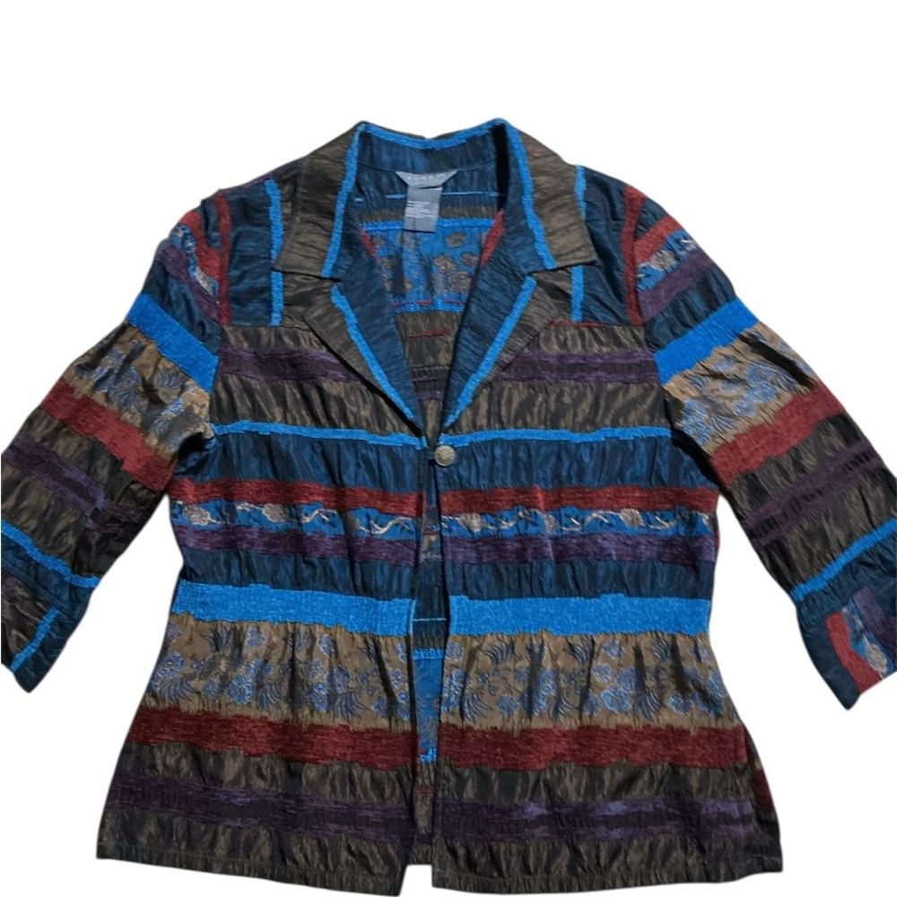 Koret Multicolor Striped texture jacket - image 3